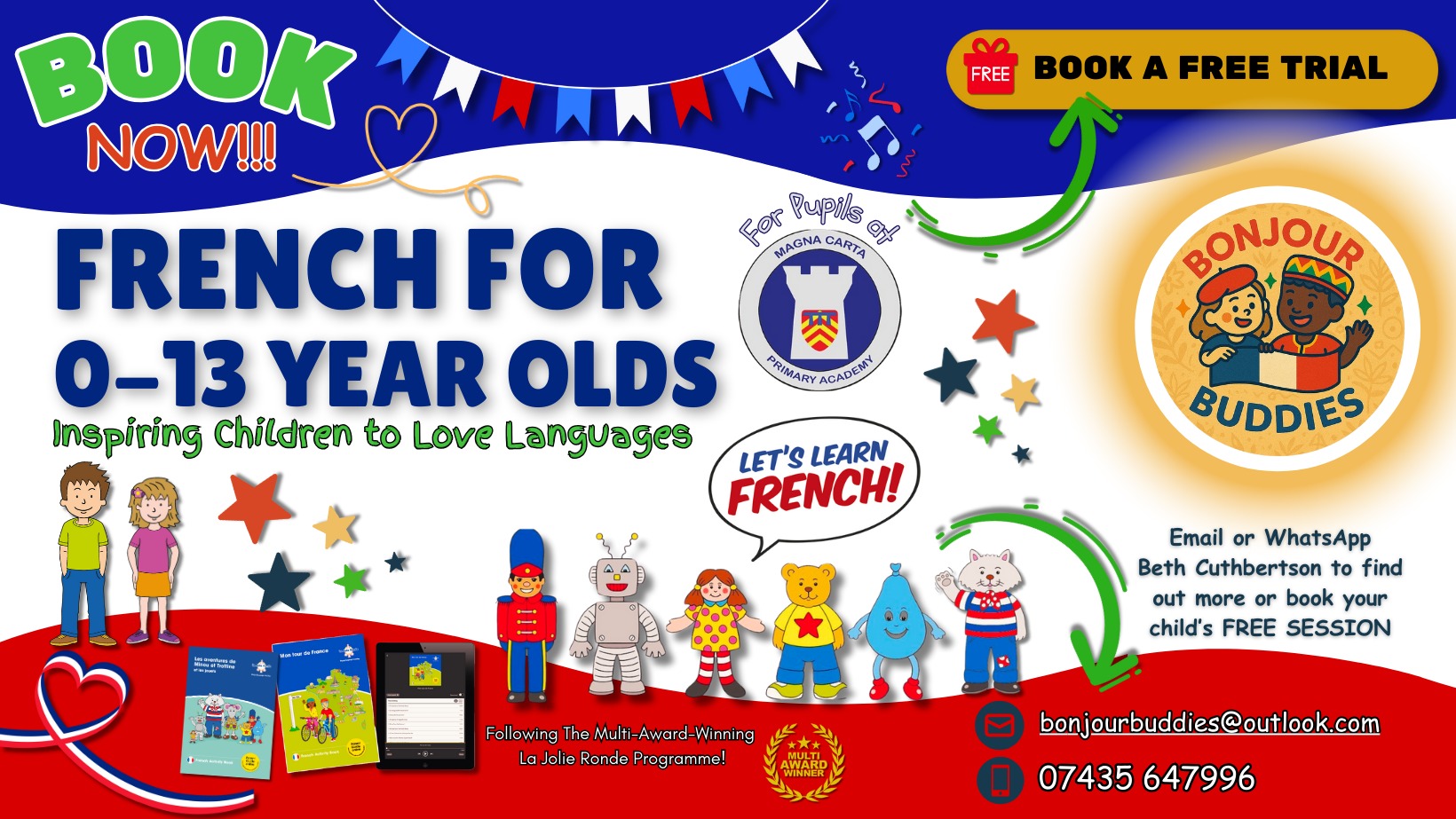 Year 1 French club - Magna Carta Primary Academy