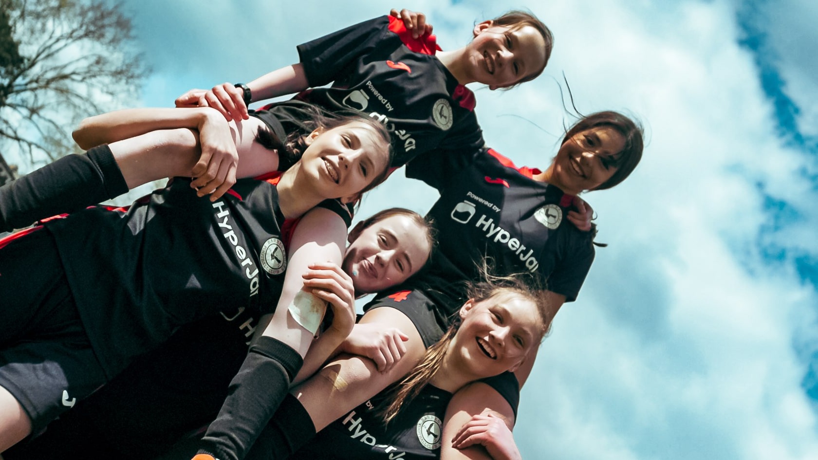 Girls Football Training