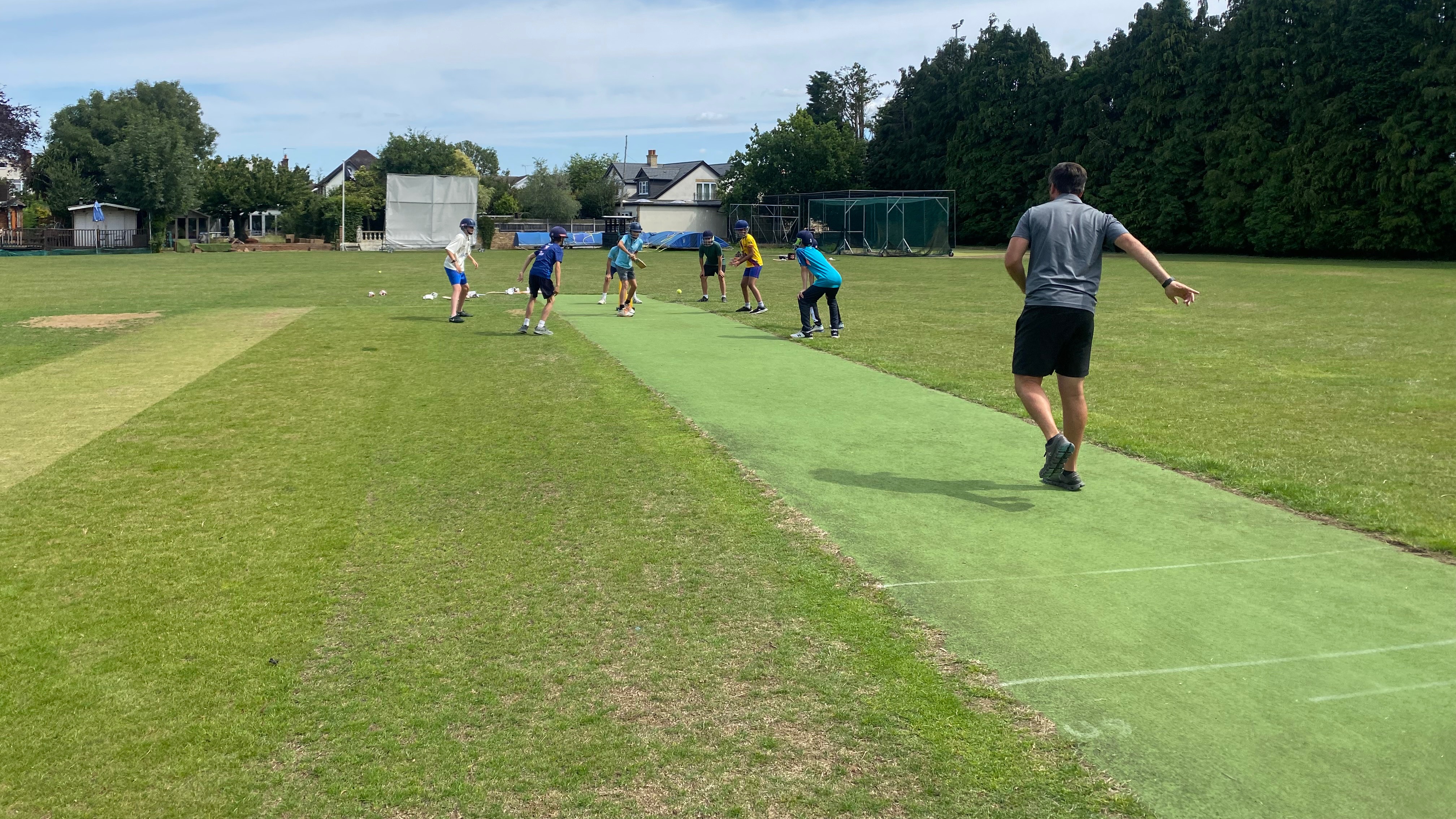 Easter cricket camp @ Staines & Laleham cricket club-JM Cricket Coaching-1