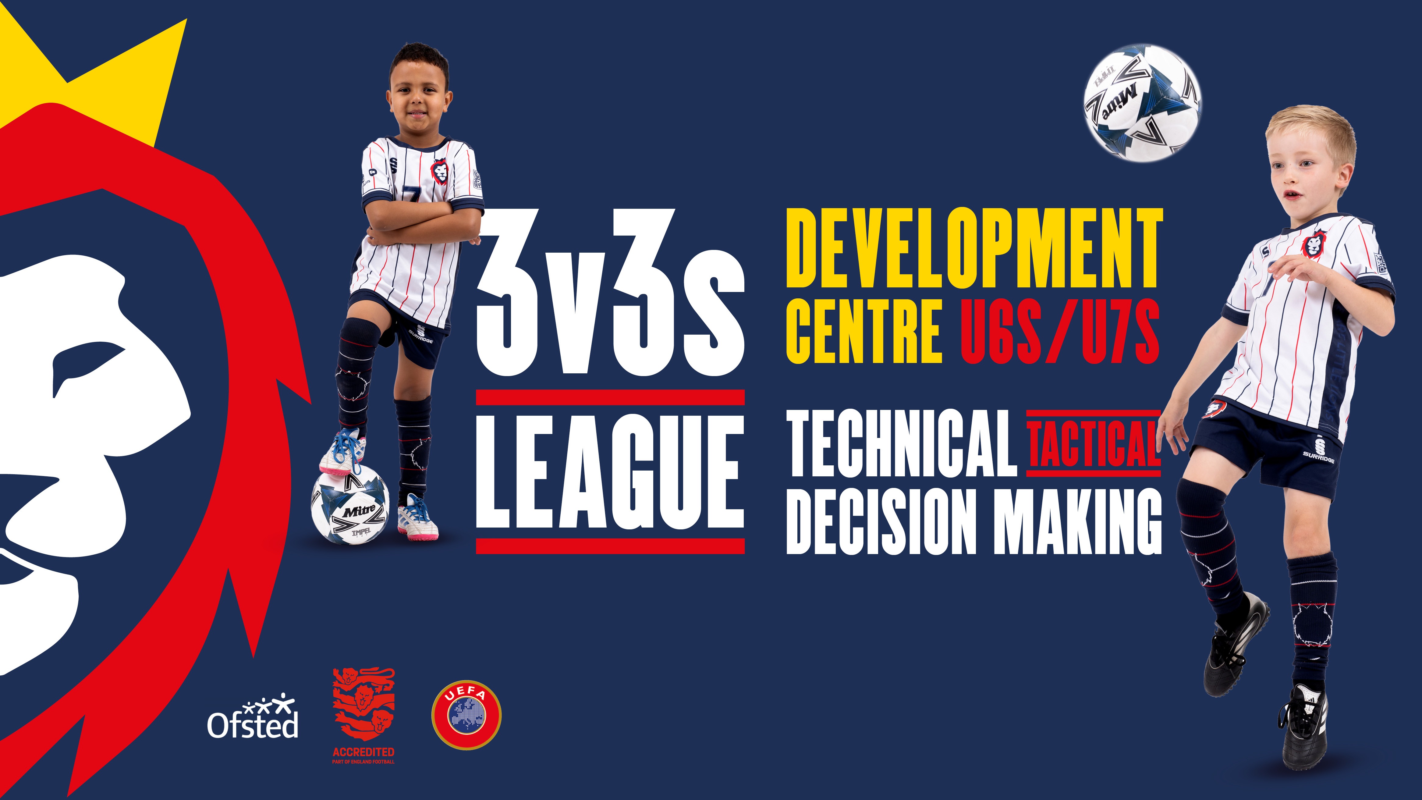 3v3s League (U6/7s) Development Centre