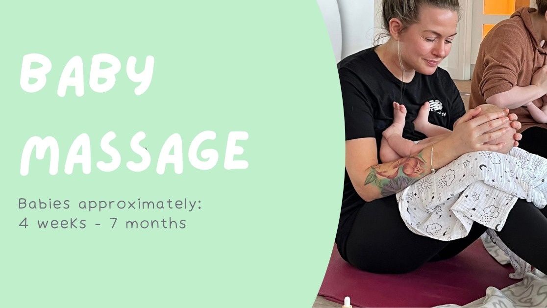 SEPTEMBER Baby Massage 5 Week Course - Monday
