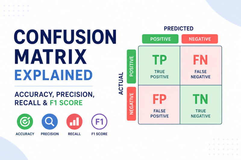 Confusion Matrix Explained: Precision, Recall & F1