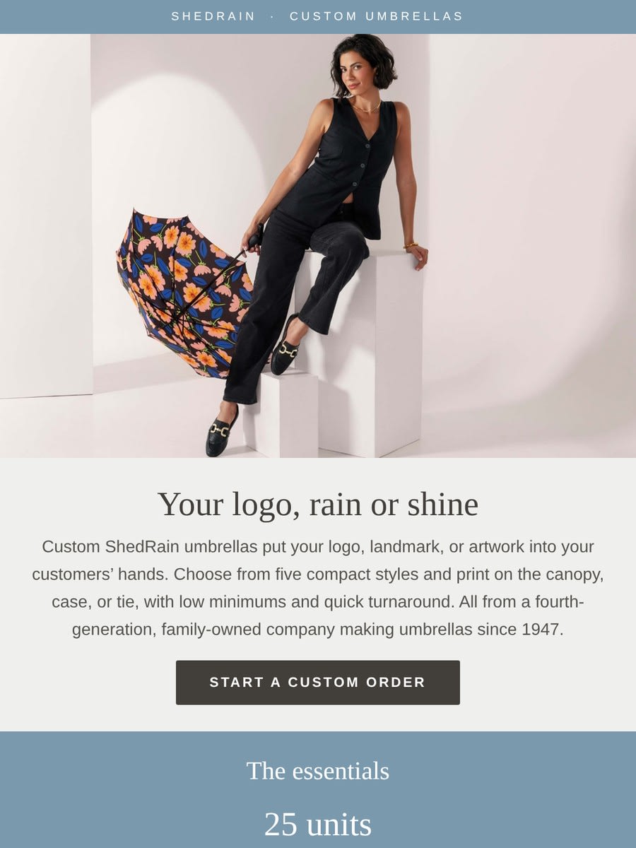 ShedRain Custom Umbrellas