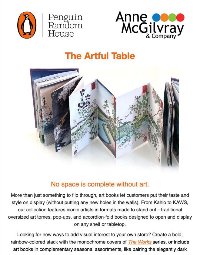 PRH: The Artful Table
