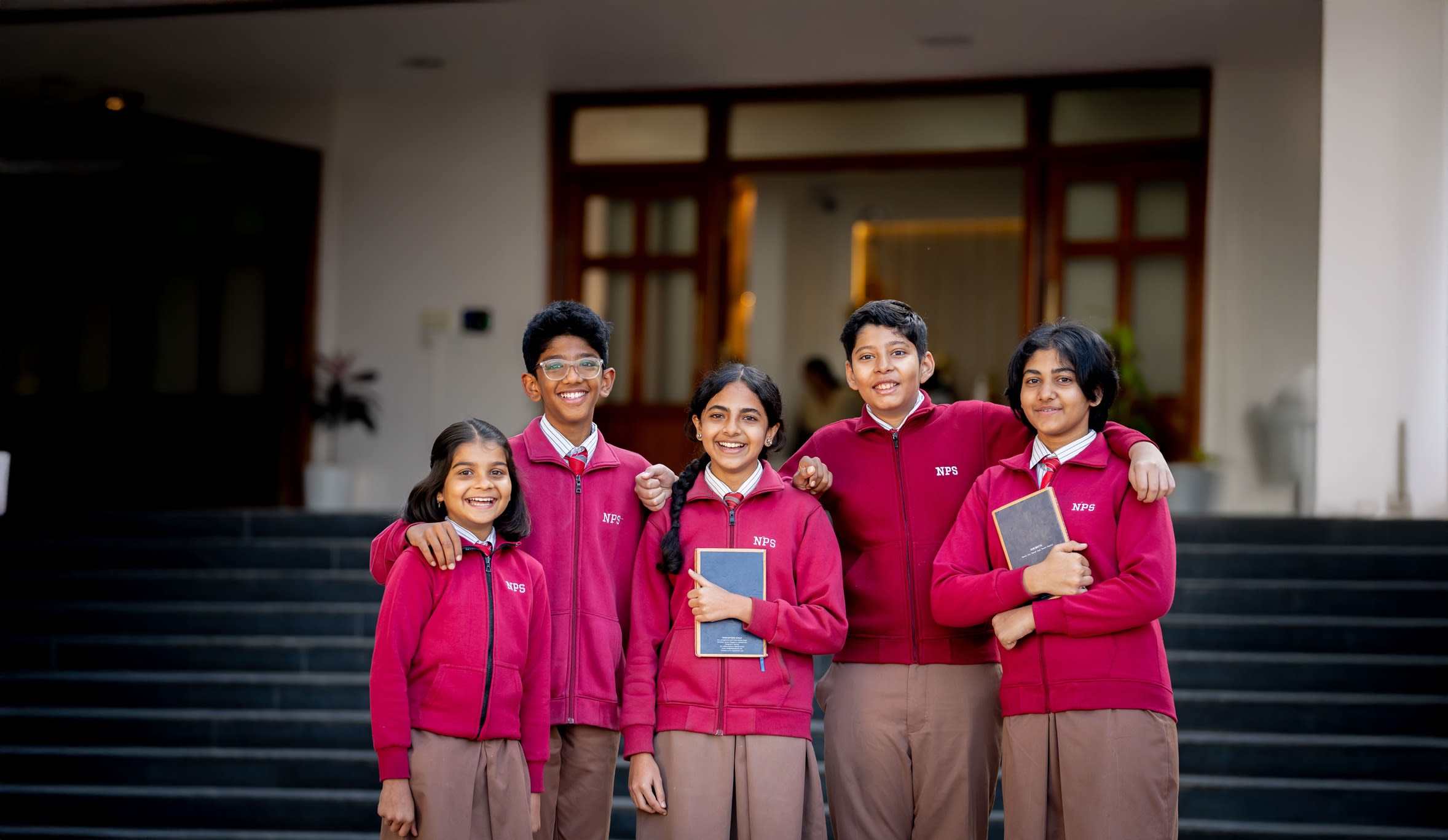 Students learning