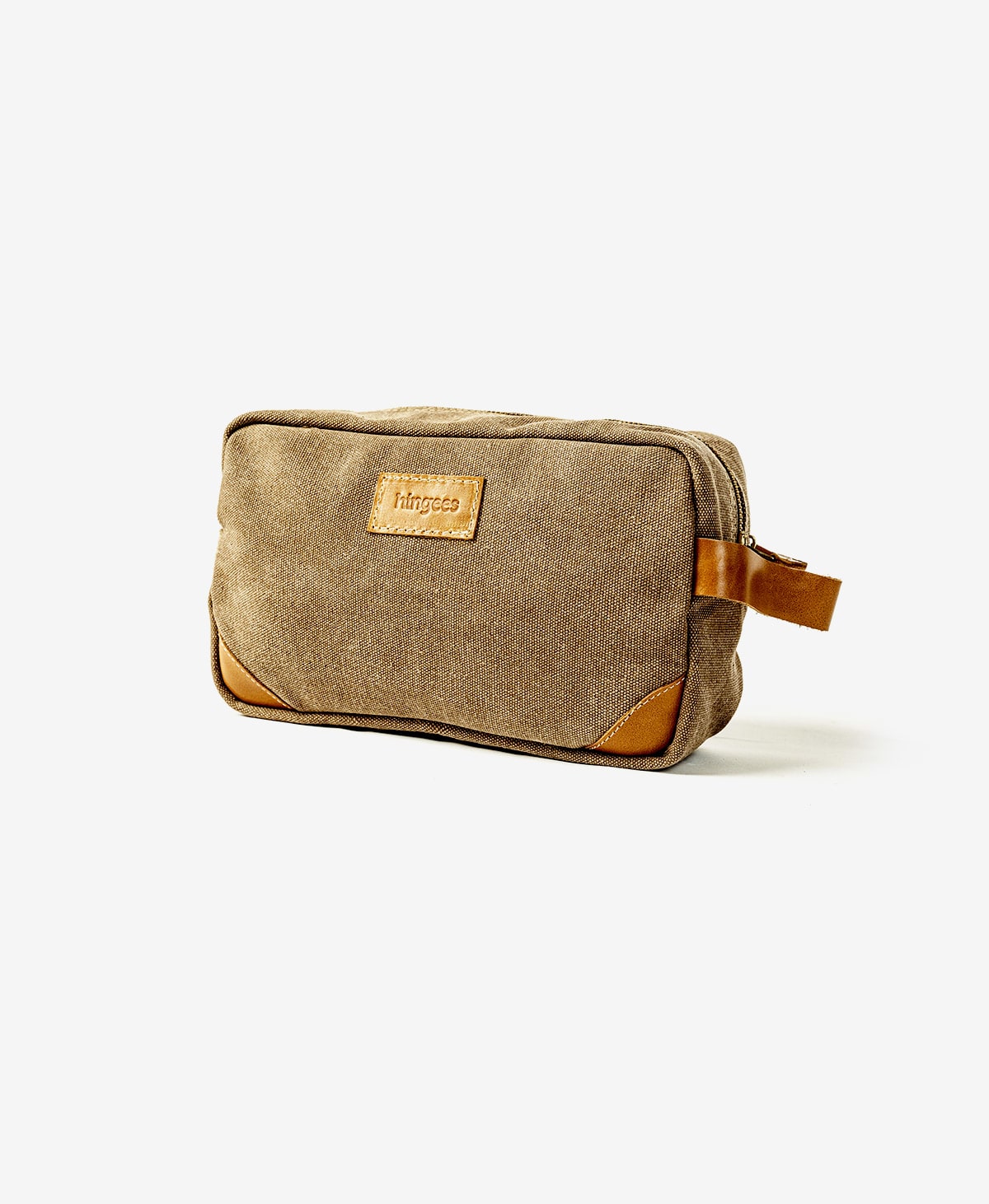 Dopp Kit (Khaki) Hingees