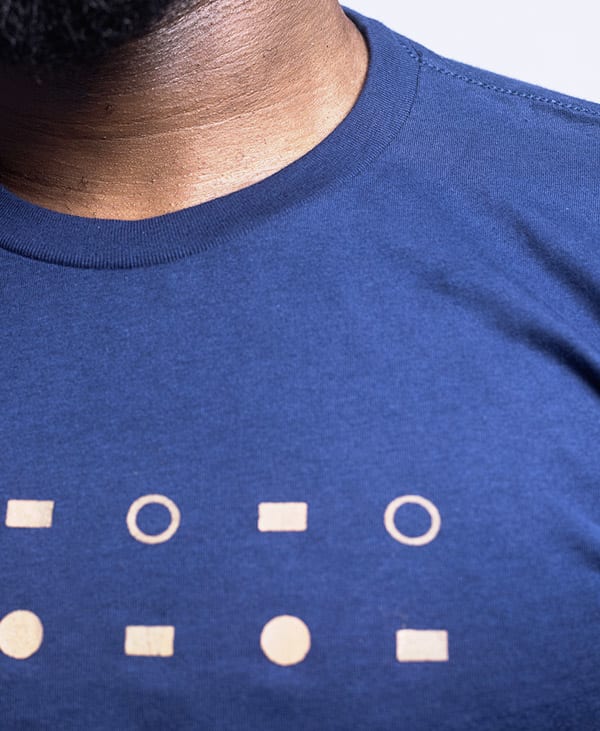 Binary:Morse Concept - Navy