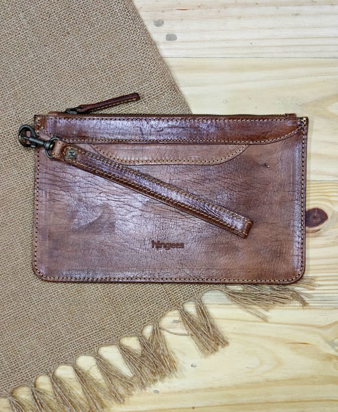 Men's Leather Clutch