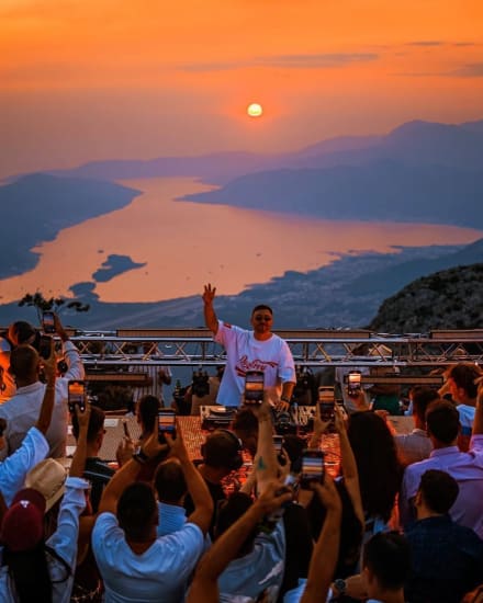 A party on a hill in Spain