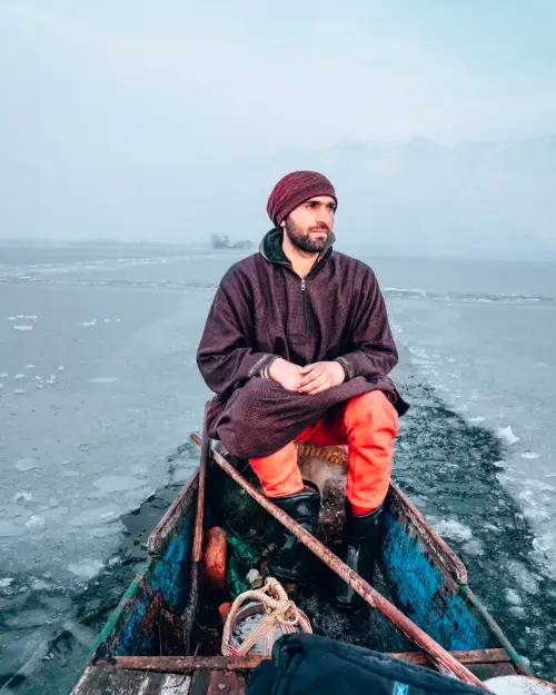 A moment from Kashmir Snow Week