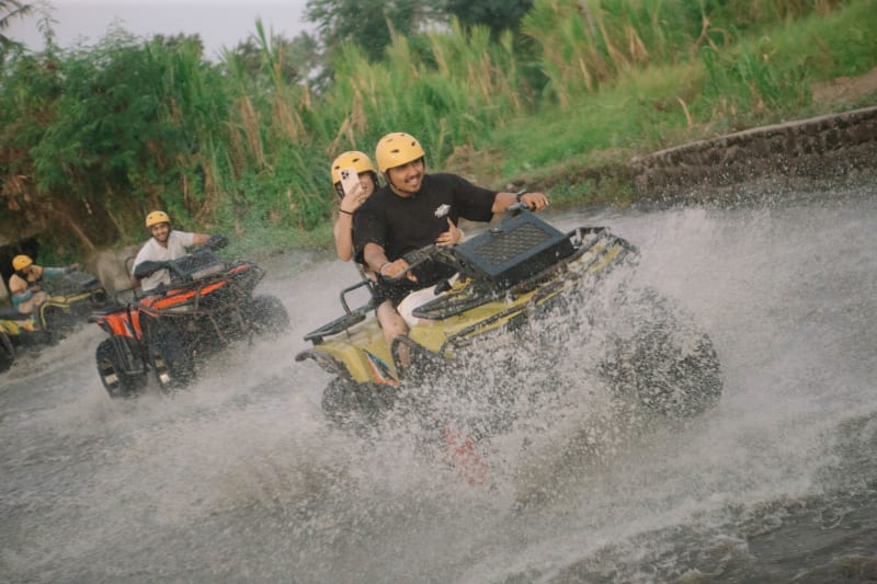 Looper on an ATV adventure in Bali