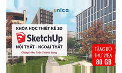 Khóa Học Sketchup Thiết Kế 3d Ngoại Thất & Nội Thất