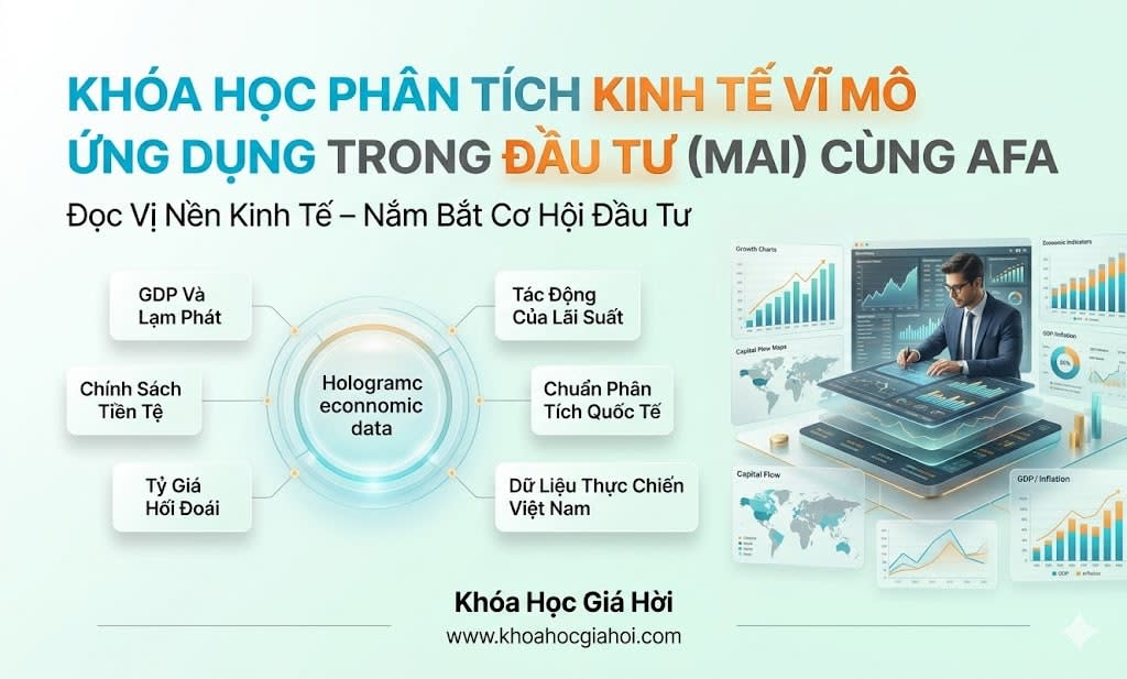 Khóa Học Phân Tích Kinh Tế Vĩ Mô Ứng Dụng Trong Đầu Tư (Mai) Cùng Afa Khóa Học Phân Tích Kinh Tế Vĩ Mô Ứng Dụng Trong Đầu Tư (Mai) Cùng Afa