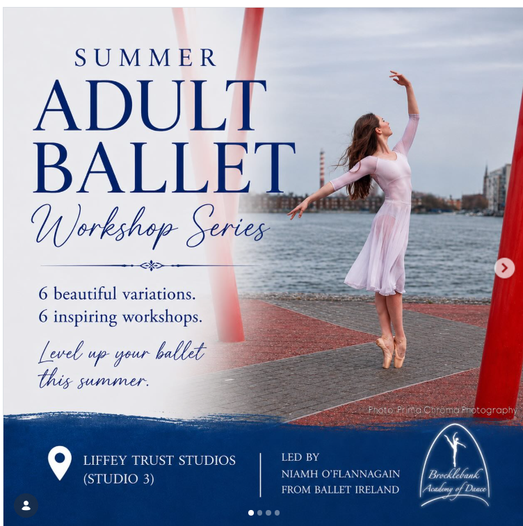 Summer Adult Ballet Workshop Series – Beginners/Improvers hero image