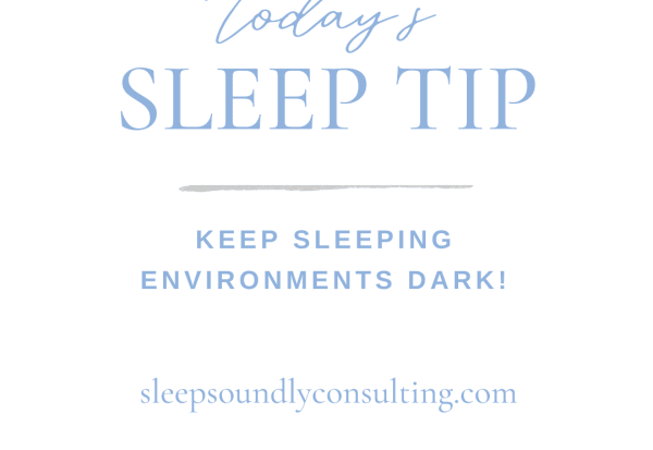 One of My Favorite Sleep Tips: A Dark Room!