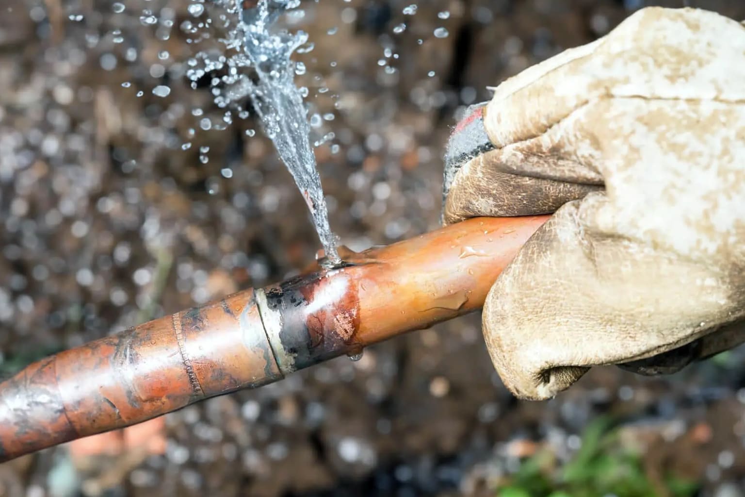 Emergency plumbing repair for burst and frozen pipes in Westchester County