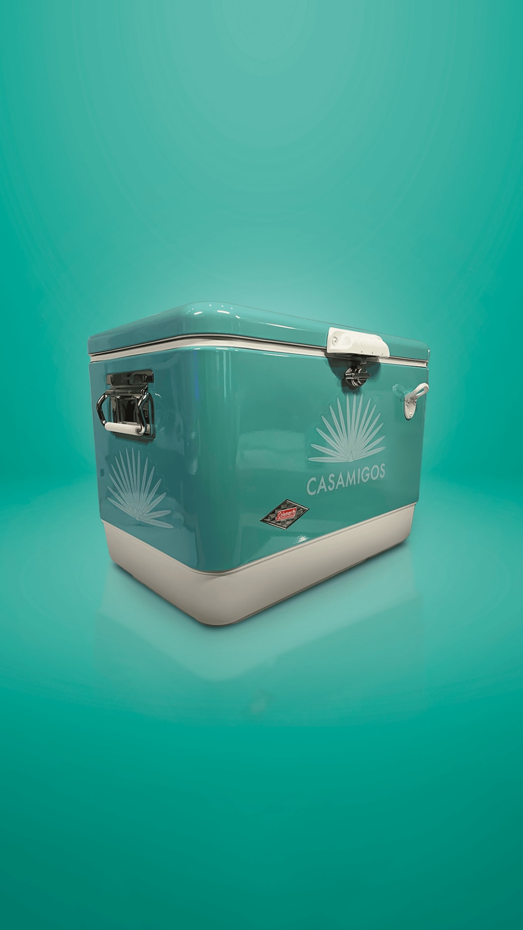 Casamigos branded retro cooler wrap