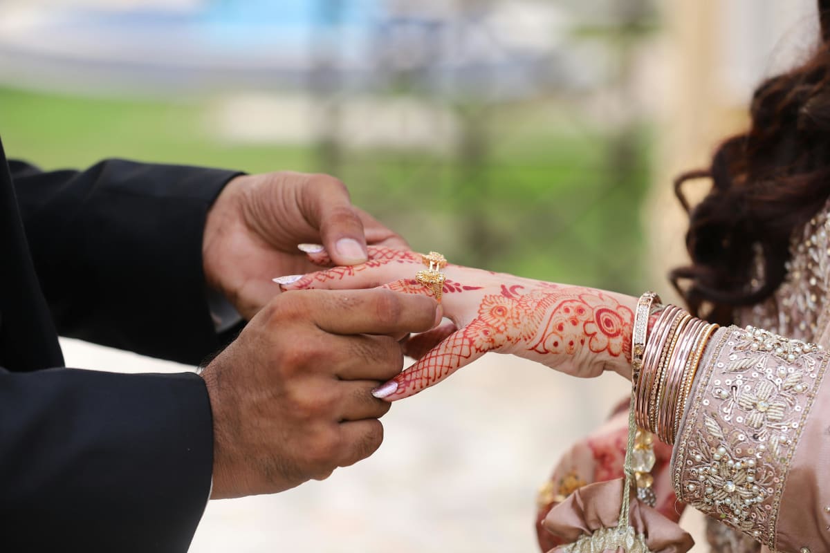 Muslim Couple Marriage