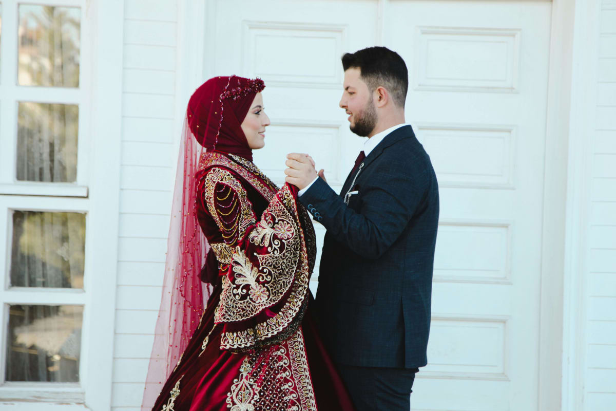 Muslim Couple Marriage