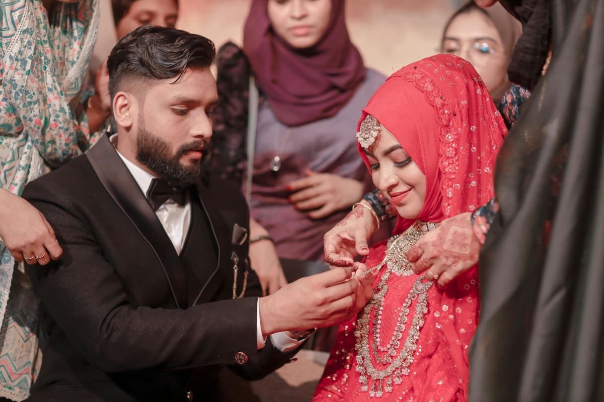 Muslim Couple Marriage