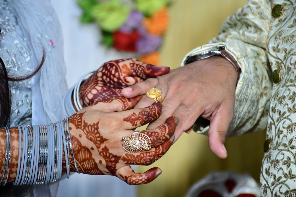 Muslim Couple Marriage