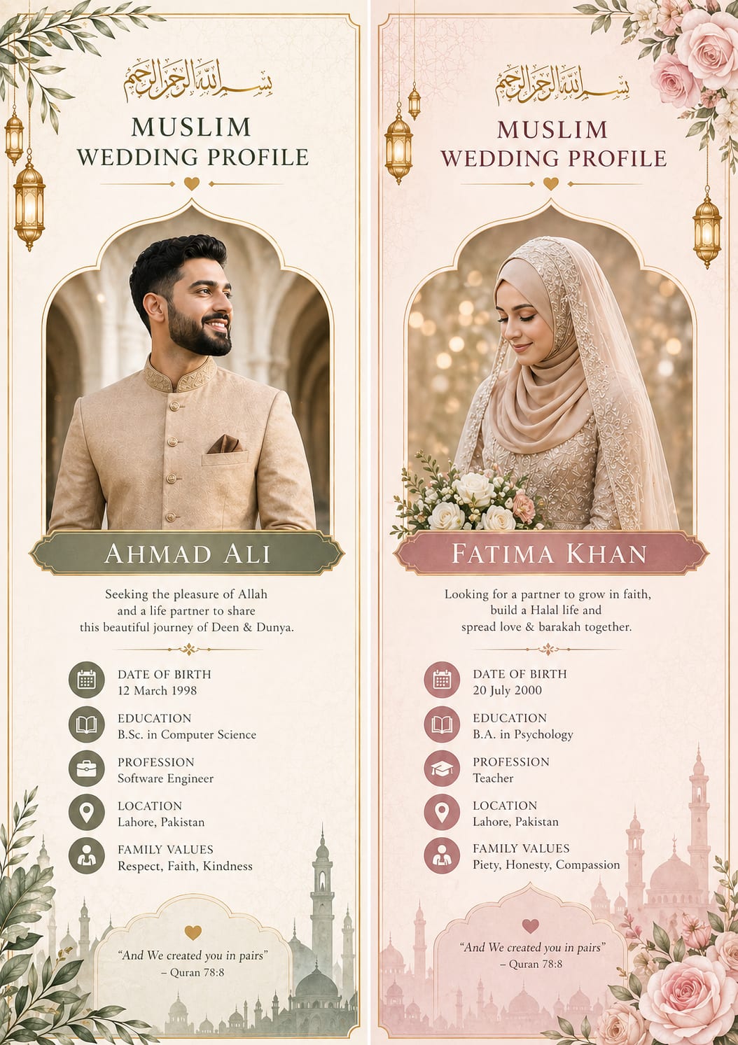 Tips on How to Create a Muslim Marriage Profile to Attract Serious Muslim Matches