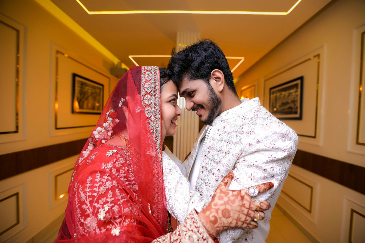 Muslim Couple Marriage