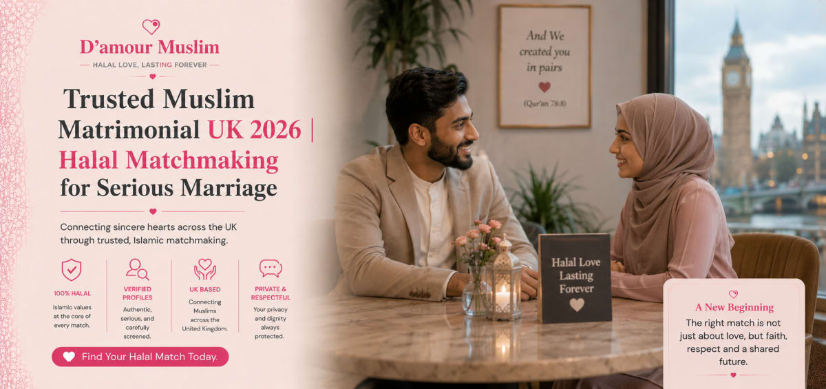 Trusted Muslim Matrimonial UK 2026 | Halal Matchmaking for Serious Marriage
