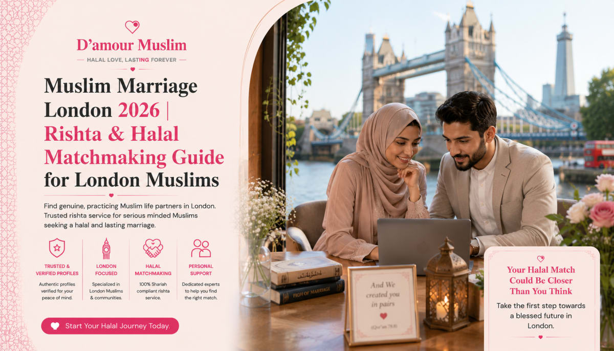 Muslim Marriage London 2026 | Rishta & Halal Matchmaking Guide for London Muslims