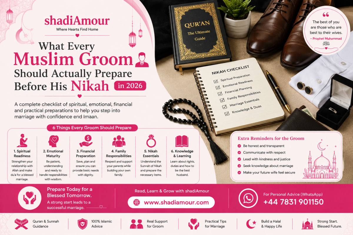 What Every Muslim Groom Should Actually Prepare Before His Nikah in 2026