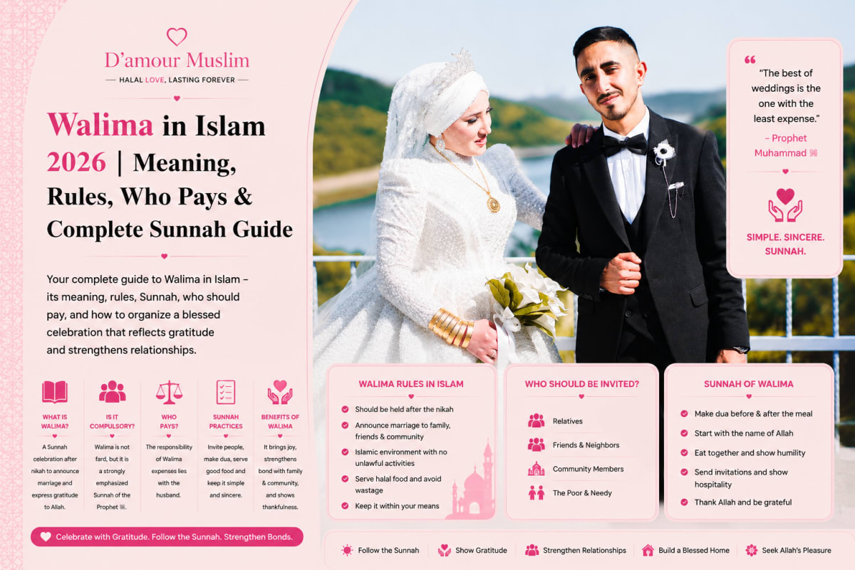 Walima in Islam 2026 | Meaning, Rules, Who Pays & Complete Sunnah Guide