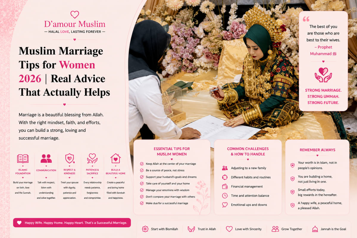 Muslim Marriage Tips for Women 2026 | Real Advice That Actually Helps