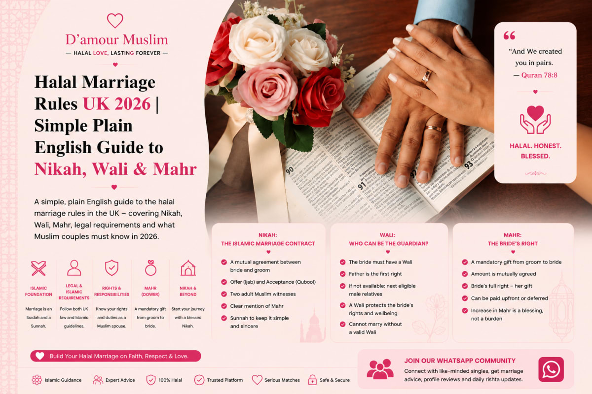 Halal Marriage Rules UK 2026