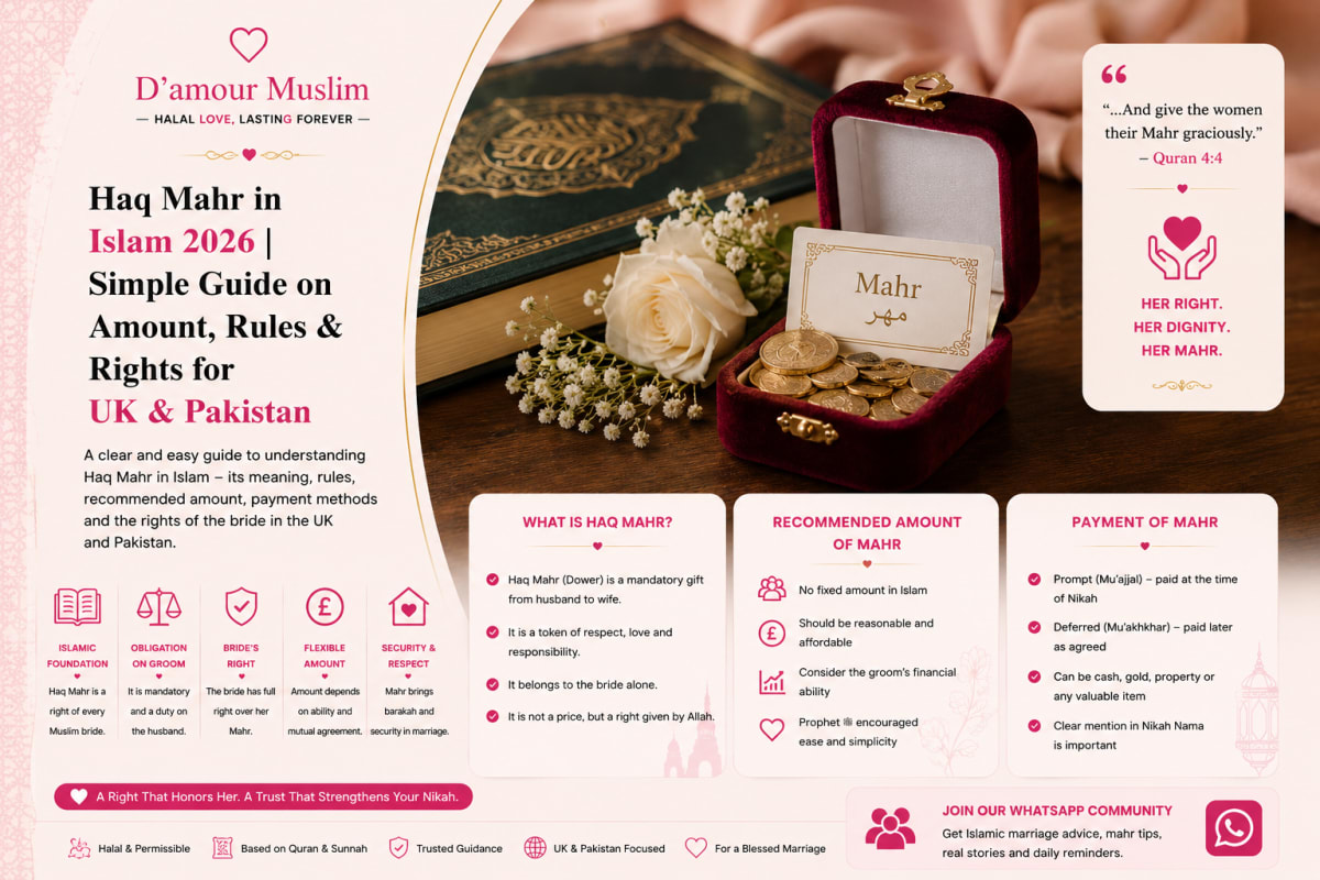 Haq Mahr in Islam 2026