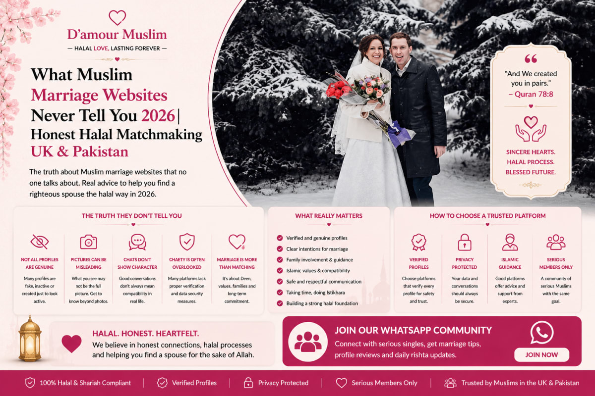 What Muslim Marriage Websites Never Tell You 2026 | Honest Halal Matchmaking UK & Pakistan
