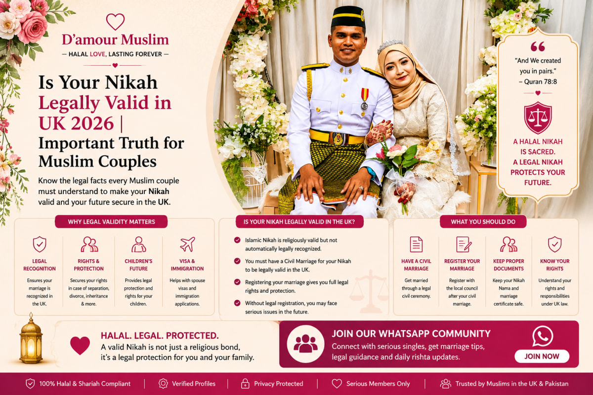 Is Your Nikah Legally Valid in UK 2026 | Important Truth for Muslim Couples