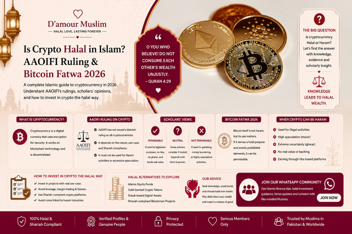 Is Crypto Halal in Islam? AAOIFI Ruling & Bitcoin Fatwa 2026