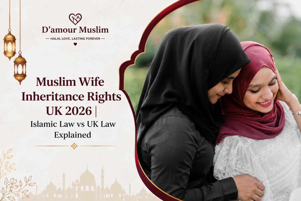 Muslim Wife Inheritance Rights UK 2026 | Islamic Law vs UK Law Explained