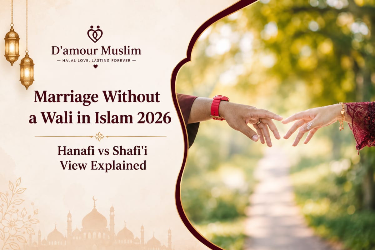 Marriage Without a Wali in Islam 2026 | Hanafi vs Shafi'i View Explained