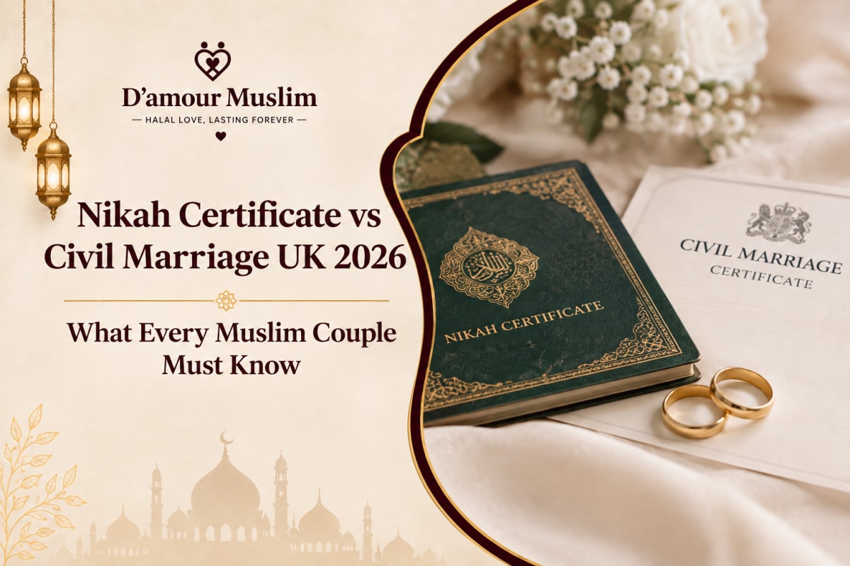 Nikah Certificate vs Civil Marriage UK 2026 | What Every Muslim Couple Must Know