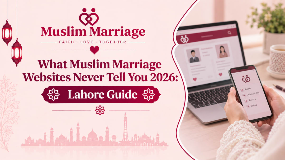 What Muslim Marriage Websites Never Tell You 2026: Lahore Guide