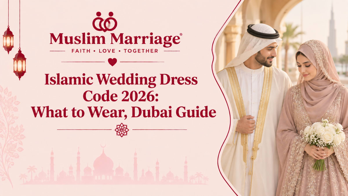 Islamic Wedding Dress Code 2026: What to Wear, Dubai Guide