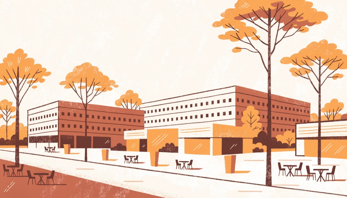 Ilustración de Las Rozas, zona donde trabaja Billeo