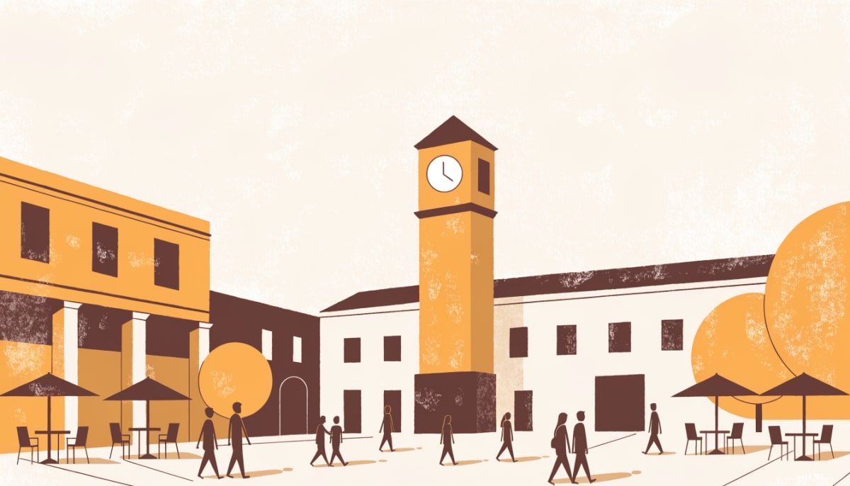 Ilustración de Majadahonda, zona donde trabaja Gestoría Antón