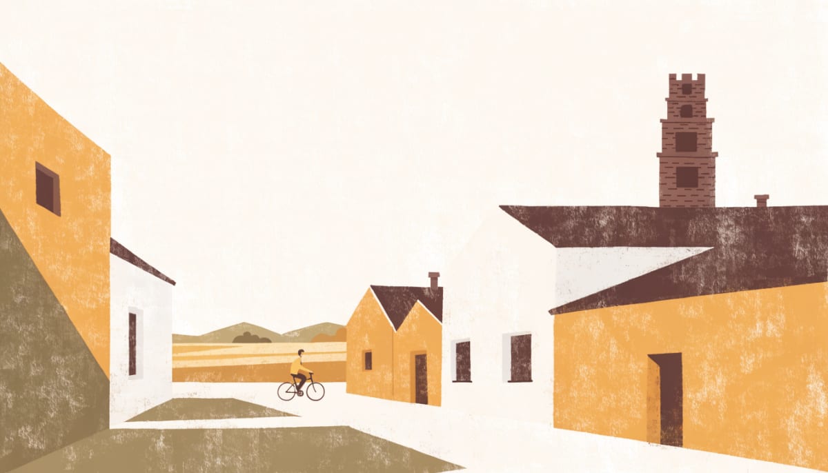 Ilustración de Villanueva de la Cañada, zona donde trabaja gestogados