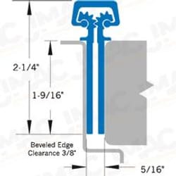 Select Hinges SL11-95-BR-HD