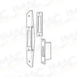 Adams Rite 4510-15-101-628 Standard Duty Deadlatch, Left Handed, Clear Anodized