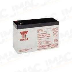 Genuine Yuasa Brand NP7-12 - 12 Volt 7 Amp Sealed Lead Acid Battery