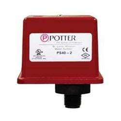 Potter Amseco PS-40-2 Low/High Supervisory Pressure Switch for Dry Valves, Two Sets of SPDT Contacts