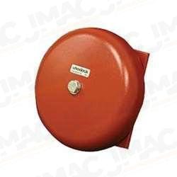 Cooper Wheelock 43T-G6-115-R Vibrating Bell, Red, 6", 115VAC